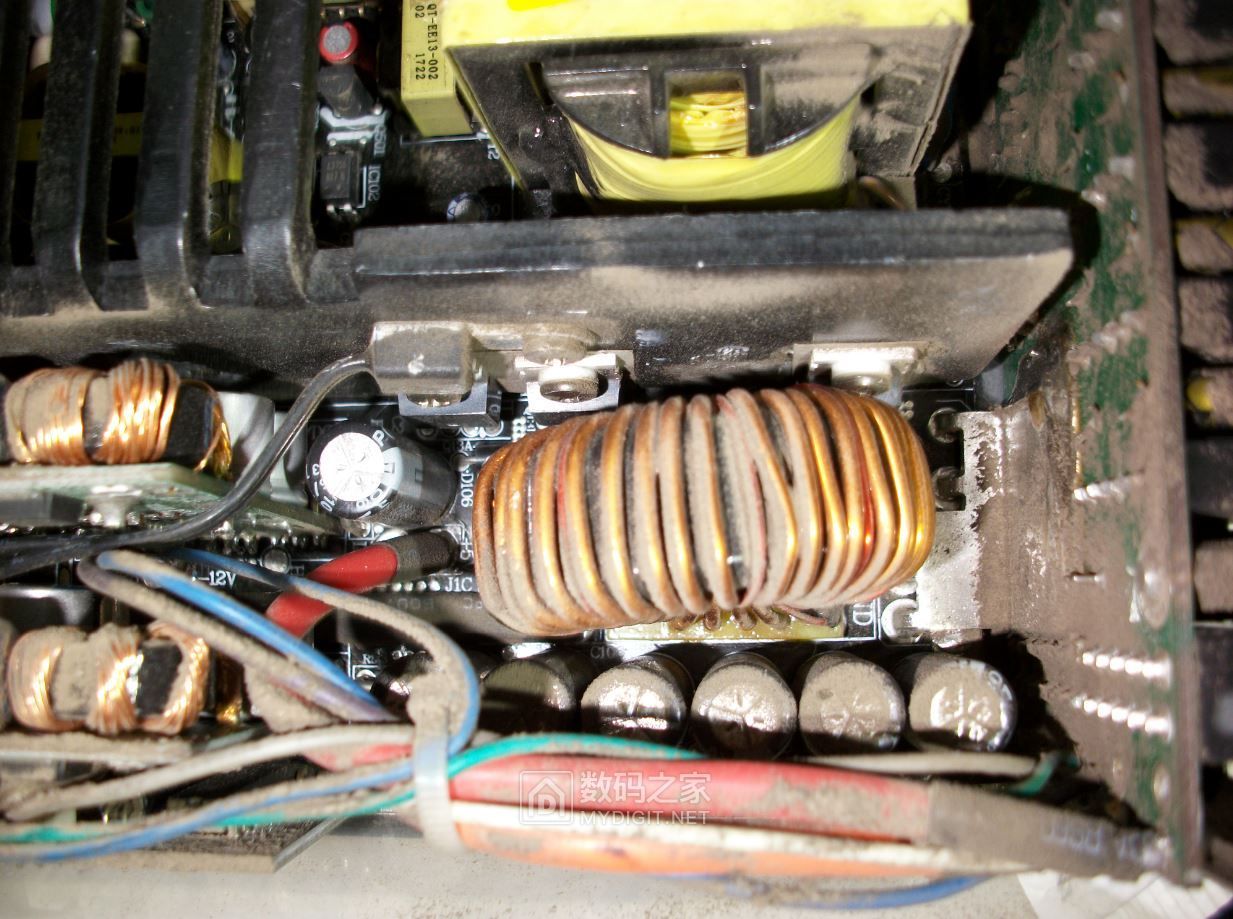 长城巨龙1250w 80金牌电源拆解(gw-eps1250da)