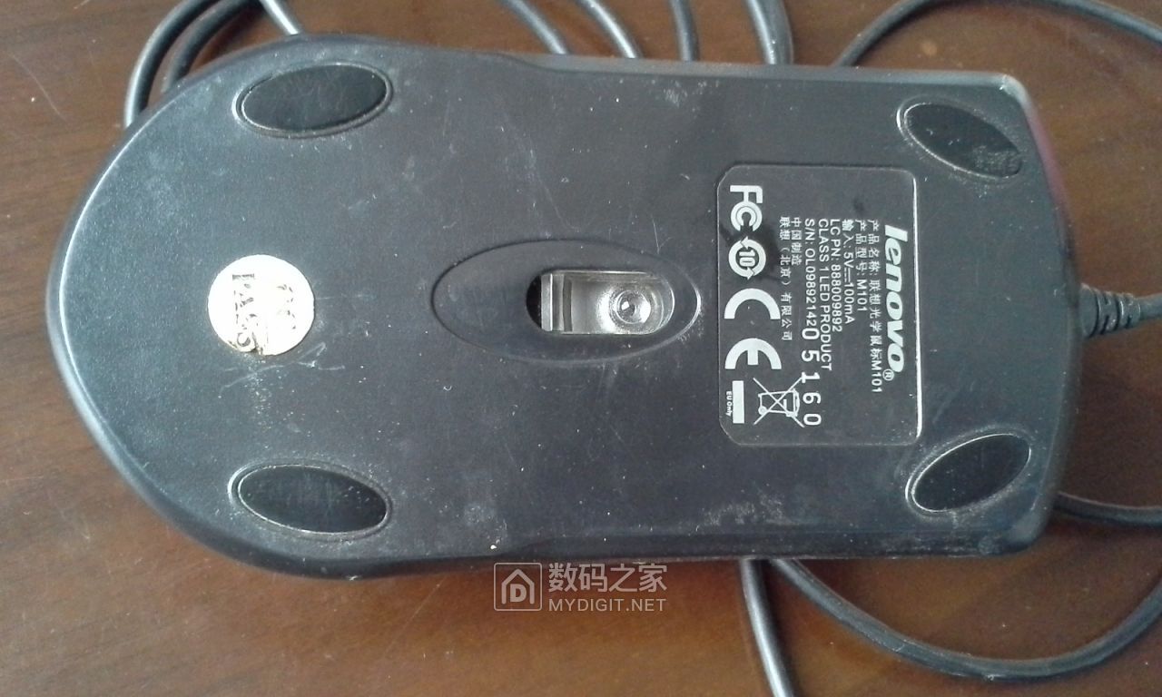 拆个联想鼠标,型号:m101
