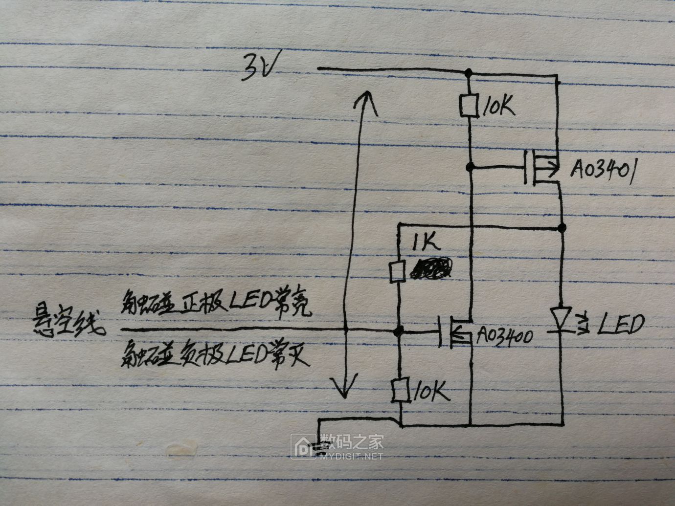 用mos管做开关,为什么通电后状态不稳定