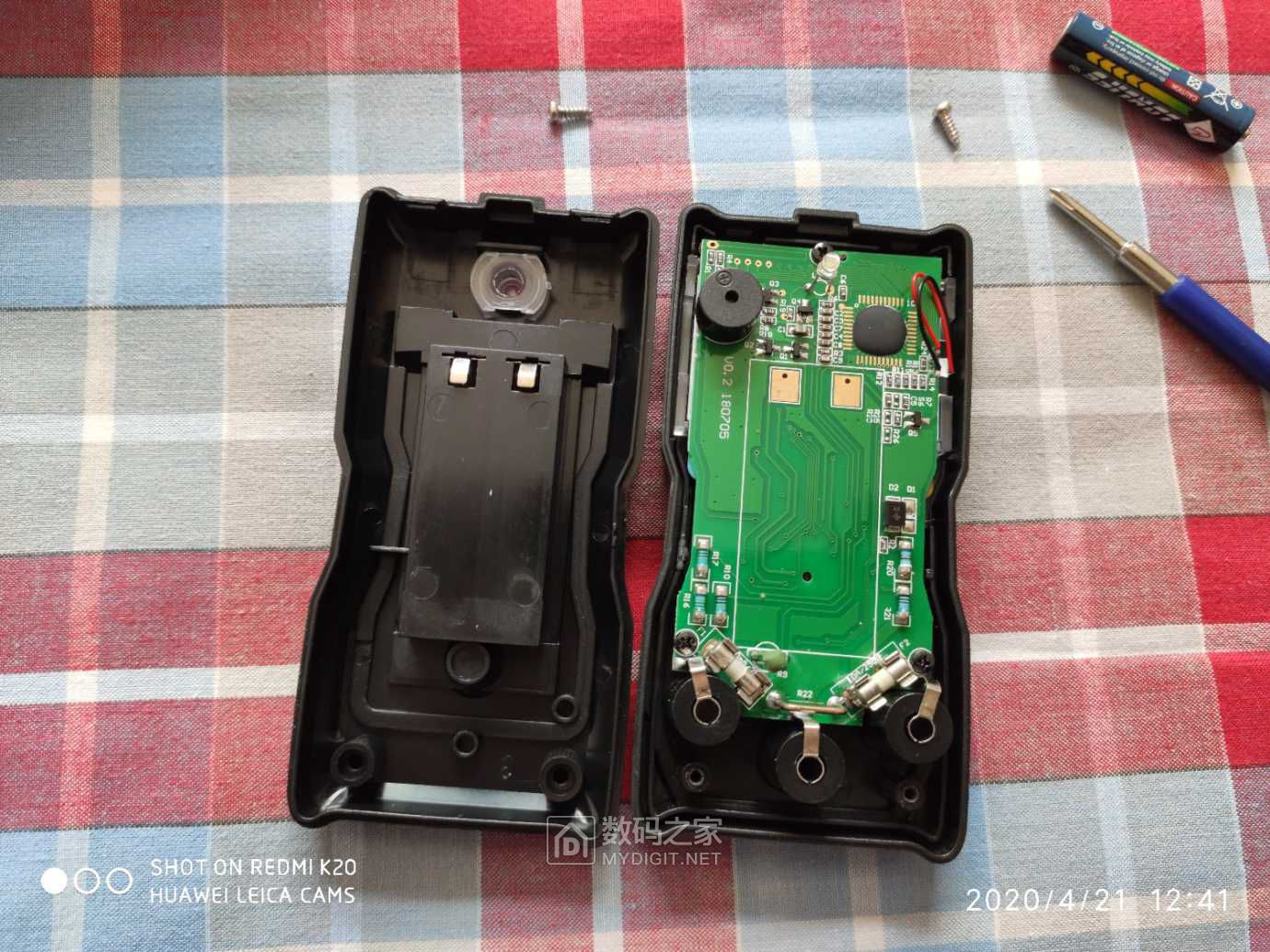 众仪ztc2万用表拆解
