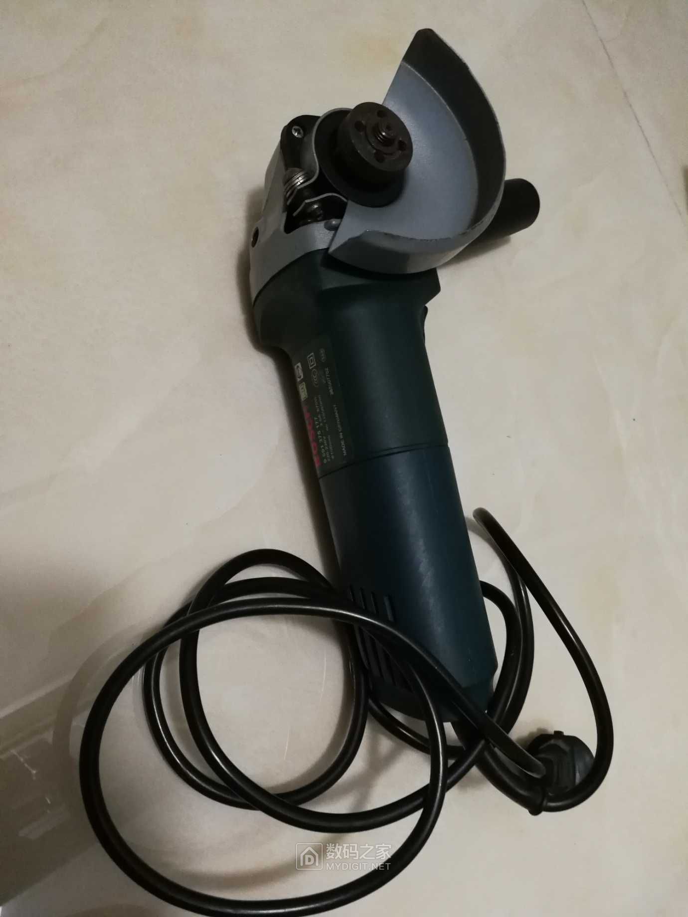 拆个二手博世gws6100角磨机看看能用么