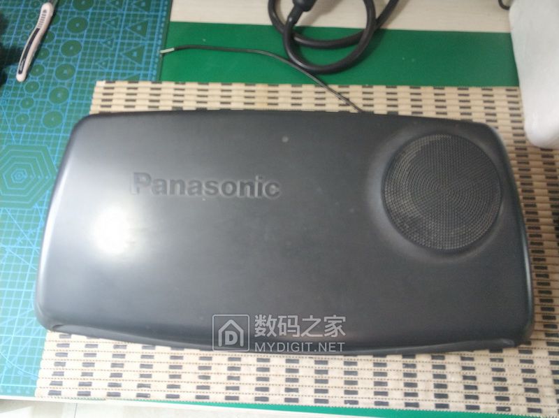 拆个crt电视喇叭——松下panasonic画王的低音箱