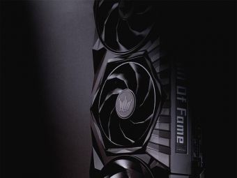影驰HOF显卡破天荒出黑化版 RTX 50旗舰穿暗夜战甲