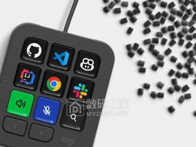 罗技推出程序员物理外挂MX Keypad，AI编程效率直接拉满全靠手指