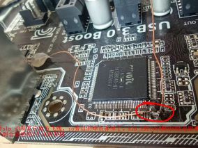 华硕h81m-d主板开机掉电，再触发没反应，短接绿线能开机维修