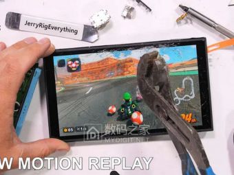 任天堂Switch 2暴力测试：抗50次钳击 碎屏仍能开机​