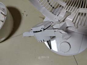 拆解美的FGA20XA空气循环扇，风力变小了看看是什么问题