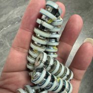 速卖通订单尾数、静电单元压电陶瓷石墨烯振膜金属平头耳机耳机 mmcx插...