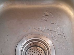 更换双洗菜盆排水管套件