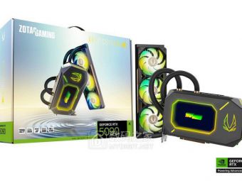 索泰整了波狠活：水冷RTX 5090和小钢炮RTX 5060同天开卖​