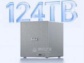四盘位124TB加雷电4，零刻这台Wildcat Lake芯片NAS首发只要4719元