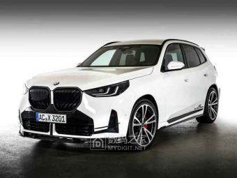 AC Schnitzer给宝马X3柴油版穿战甲，22寸大轮配低趴悬架​