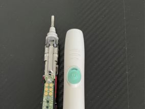 飞利浦声波牙刷HX6511/HX6530按键老化破损拆修