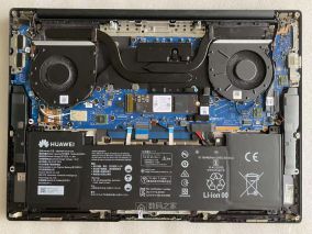 华为MateBook 16s进水不开机返厂维修说无法修复挑战维修-内存供电及BIOS引起