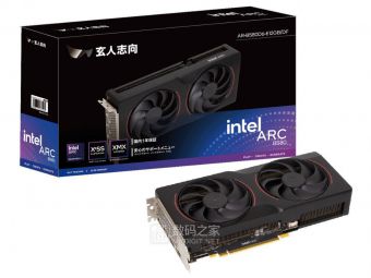 玄人志向双风扇Intel Arc显卡全面解析：B580/B570强攻散热，这价格是真敢定
