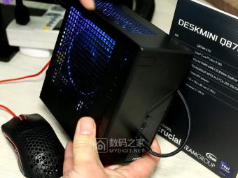 华擎推出ATX电源尺寸迷你主机：DeskMini Q870塞进24核Intel旗舰CPU