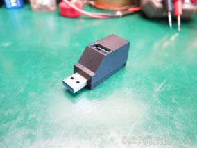 可能是最小的3口USB 3.0+2.0 HUB拆机，还有7月份的一小把羊毛