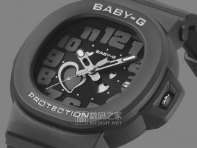 每天不重样的手表 卡西欧Baby-G自动变色表盘，心形镂空设计，颜值实用都要