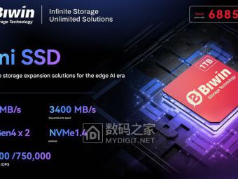 佰维迷你固态硬盘惊艳亮相：microSD尺寸藏着SSD性能