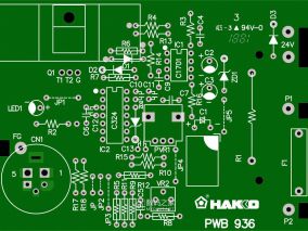 HAKKO白光936焊台PCB复刻 参照原版936焊台的版本