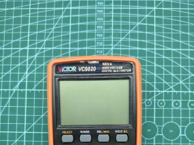 拆一个可以测到2000V的万用表 胜利VC9820