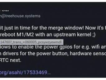 Linux 6.17 内核改善底层支持苹果 M1/M2 系列芯片，新增重启能力