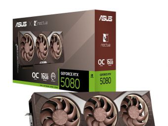 华硕联手猫头鹰在欧洲推出RTX 5080静音显卡：1699欧元，性能拉满还静得离谱