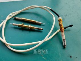 拆两种燃气灶感应针