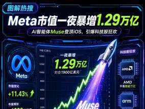 Meta新推出的个人AI智能体Muse登顶美国应用榜用户暴涨