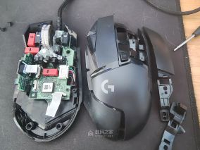 拆解罗技G502拆一半，因螺丝太多，结构太复杂缩了