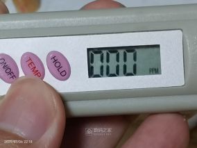 TDS 测试笔改造成在线 TDS 测试仪。失败。