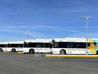 比亚迪电动巴士进驻奥克兰机场 中国新能源方案落地美国