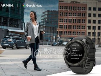 Garmin手表喜提官方谷歌地图，跑步骑车导航两不误
