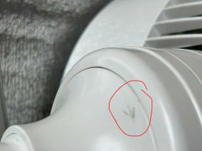 电扇转头返回时“咔咔”响
