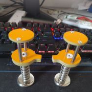 再出个磁吸弹簧式PCB夹具