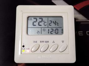 拆解一个室内取暖温控开关，型号：86SC-4F