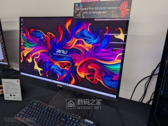2025台北展现黑科技！微星OLED显示器竟能靠AI自动防烧屏？