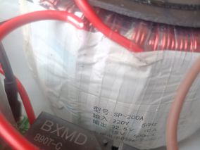 拆一个冠安24伏电动卷帘门控制器