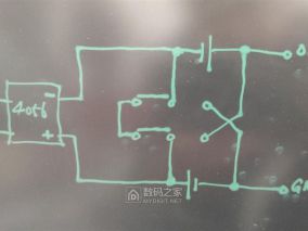 DIY一个两串8.4V锂电池代替9V叠层电池