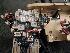 拆解个3.5寸激光透镜，直射激光 以前改车灯拆下来的，顺带测试下温升