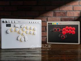 凯华矮轴+玻璃面板！8BitDo Pro街机控磁吸腕托藏玄机，119.99美元预售抢疯了