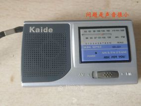 拆修kaide KK-221收音机声音小的问题