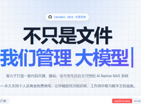 国产又一新NAS，畅网CWNAS