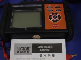 胜利6310A直流低电阻计拆机简测