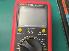 悲催的滨江VC92万用表