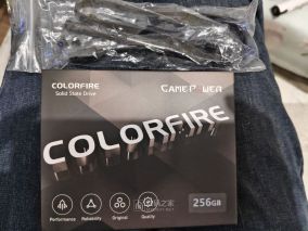 七彩虹CF500 256GB SATA固态盘简单拆机测试（RM1136+NQN42AA1111128G）