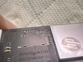 求助：惠普的ex950-1t,缓存怎么设置的？一直卡25%报错