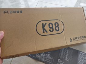FLD风陵渡K98 三模无线键盘开箱拆解
