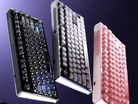 达尔优COOL75磁轴键盘首发499元起：钻石灯箱+音量触控条