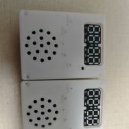 瞎卖，蓝牙时钟音箱板3D打印的前面板及对应喇叭组件等（只有一份）